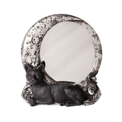 7.8&quot; Night Cat Mirror, SKU AL-V95, UPC 700317064008