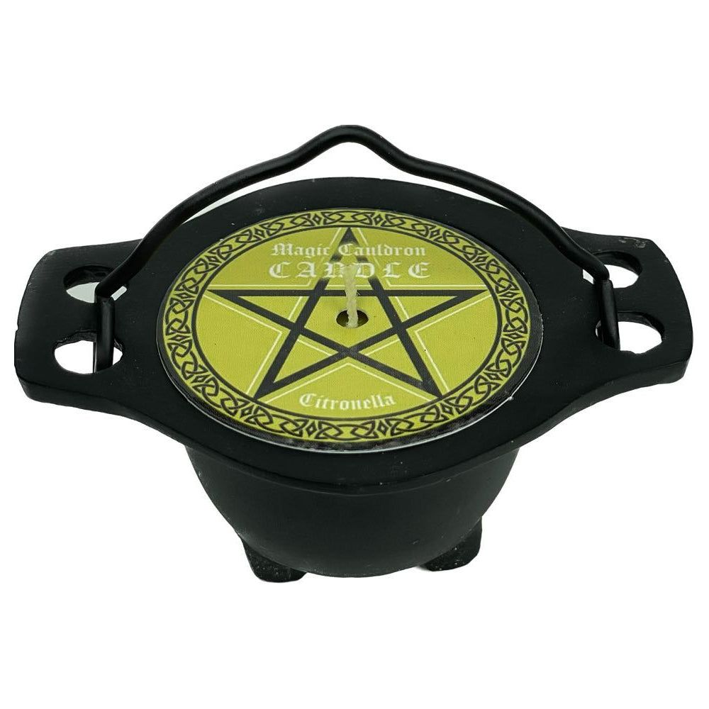 4&quot; Magic Cauldron Candle - Citronella, SKU KH-81695, UPC 700317248286