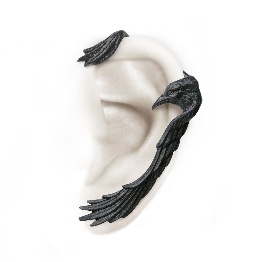 Raven Ear-wing Ear Wrap, SKU AL-E355, UPC 700317061557