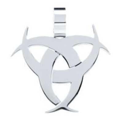 Radioactive Stainless Steel Pendant, SKU PG-Y2686, UPC 6016011120143