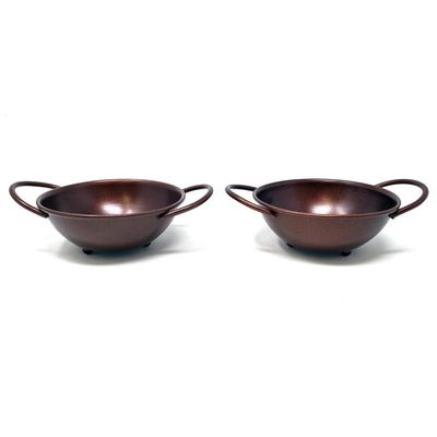 5&quot; Antiqued Copper Finish Metal Burner, SKU F02-122-U5-1, UPC 700317372127