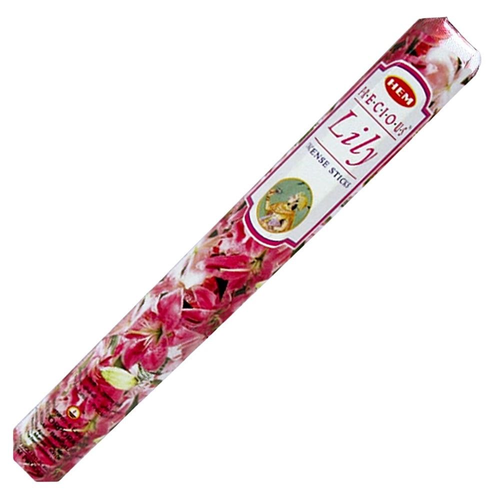 Precious Lily HEM Incense Stick 20 Pack, SKU NA-31, UPC 6016211736717