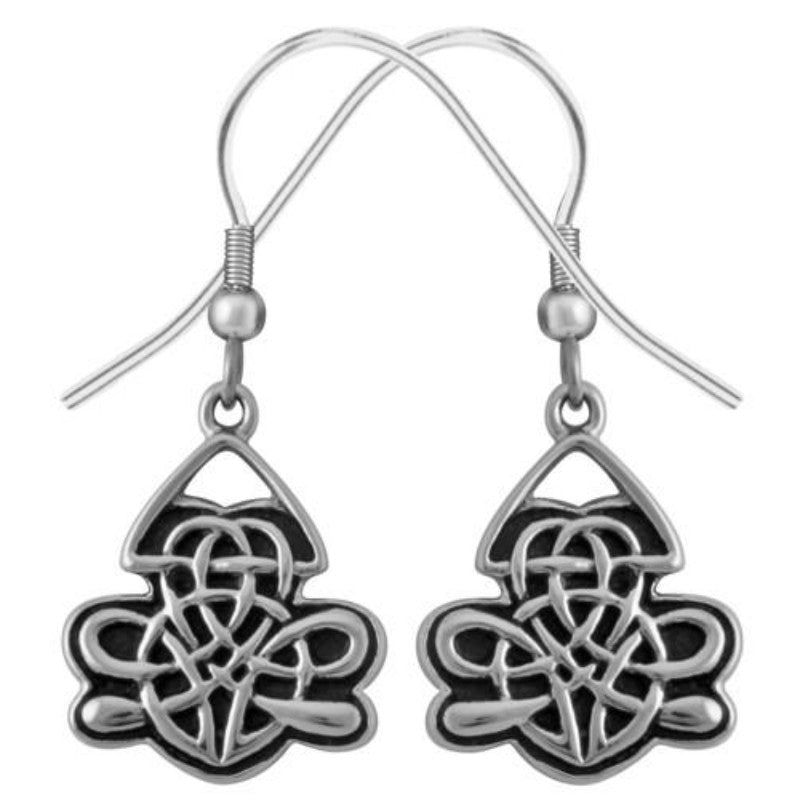 Celtic Arland Stainless Steel Earrings, SKU PG-Y2790, UPC 6016016911975