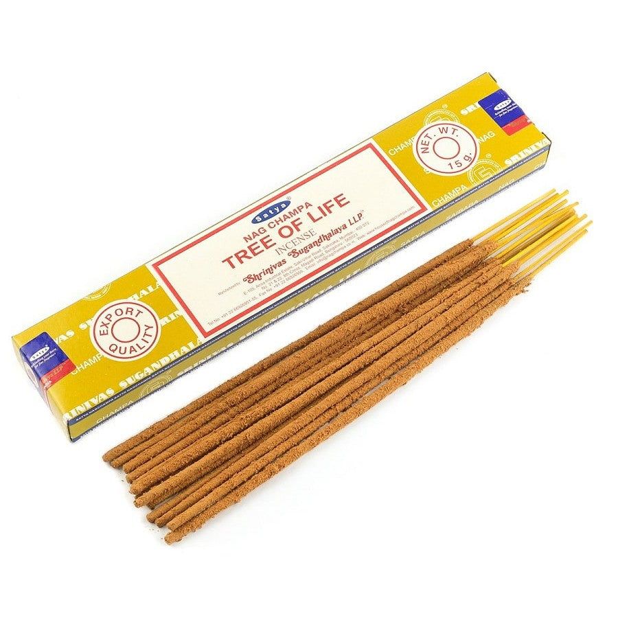 Tree of Life Satya Incense Sticks 15 gram, SKU SNTOL15, UPC 6016202239234