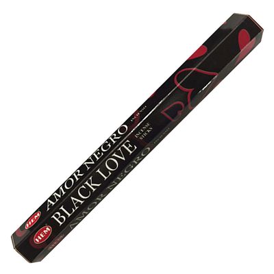 Black Love HEM Incense Stick 20 Pack, SKU NA-9, UPC 6016201977915