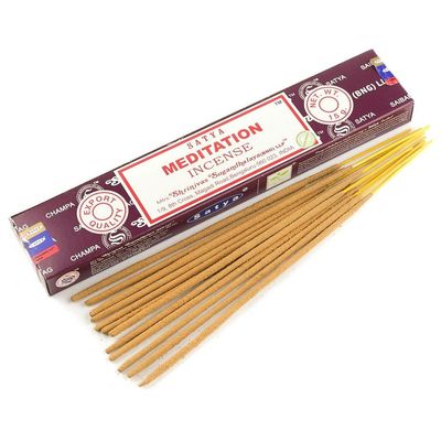 Meditation Satya Incense Sticks 15 gram, SKU SUME15, UPC