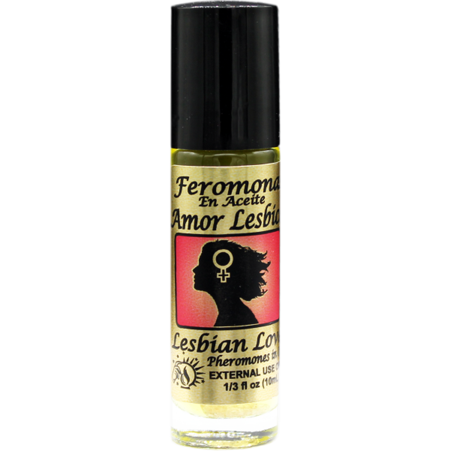 1/3 oz Roll On Pheromones - Lesbian Love (Amor Lesbico), SKU RM-1190240, UPC 6016209343316