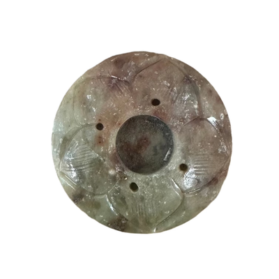 2.5&quot; Soapstone Stick &amp; Cone Incense Holder, SKU 50, UPC 700317123200