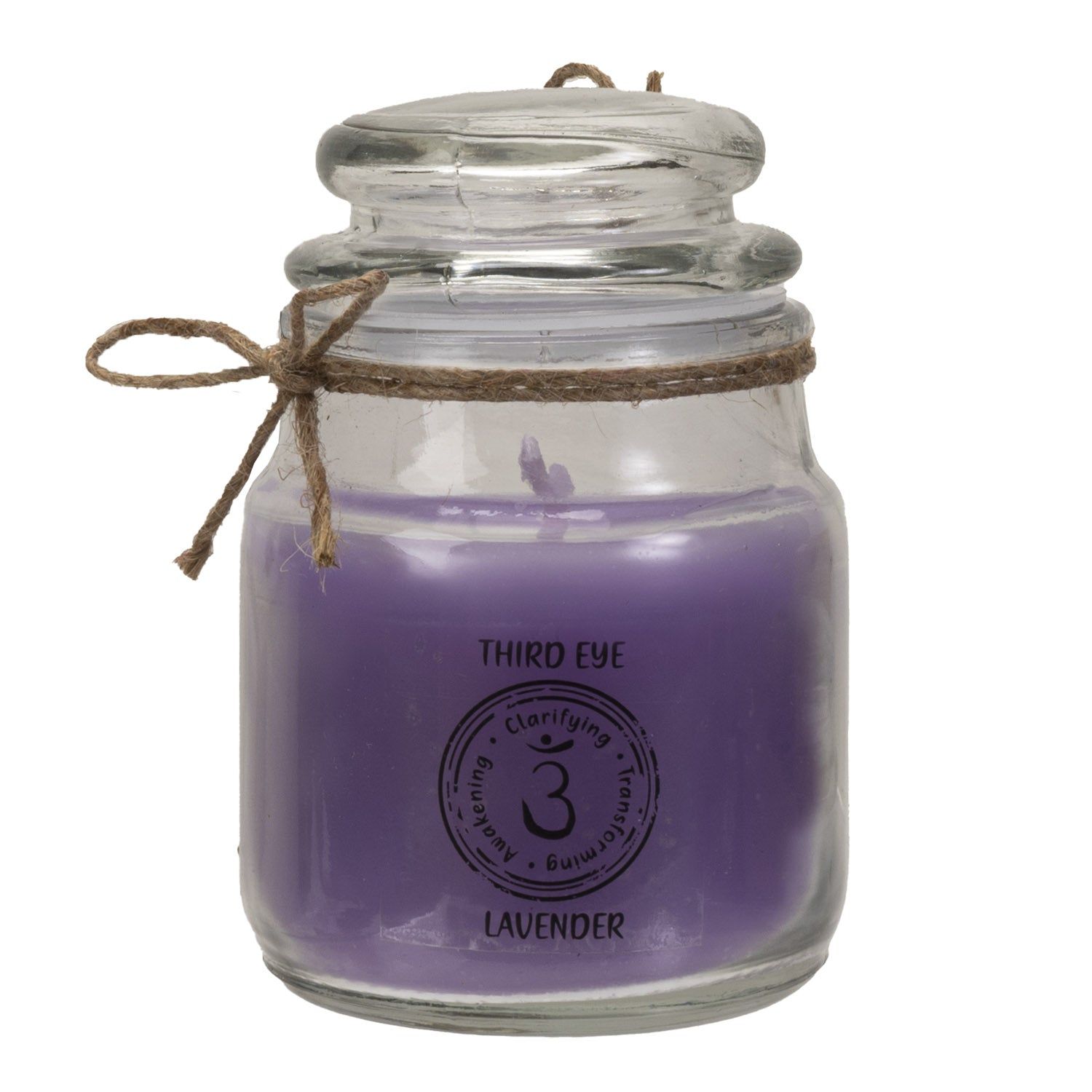 Mini Chakra Jar Candle - Third Eye (Lavender Scented), SKU PG-14848, UPC 700317033684