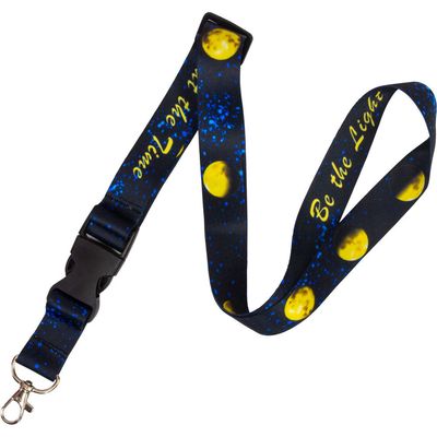 26&quot; Inspirational Adjustable Lanyard - Moon Phases, SKU KH-50601, UPC 700317066965