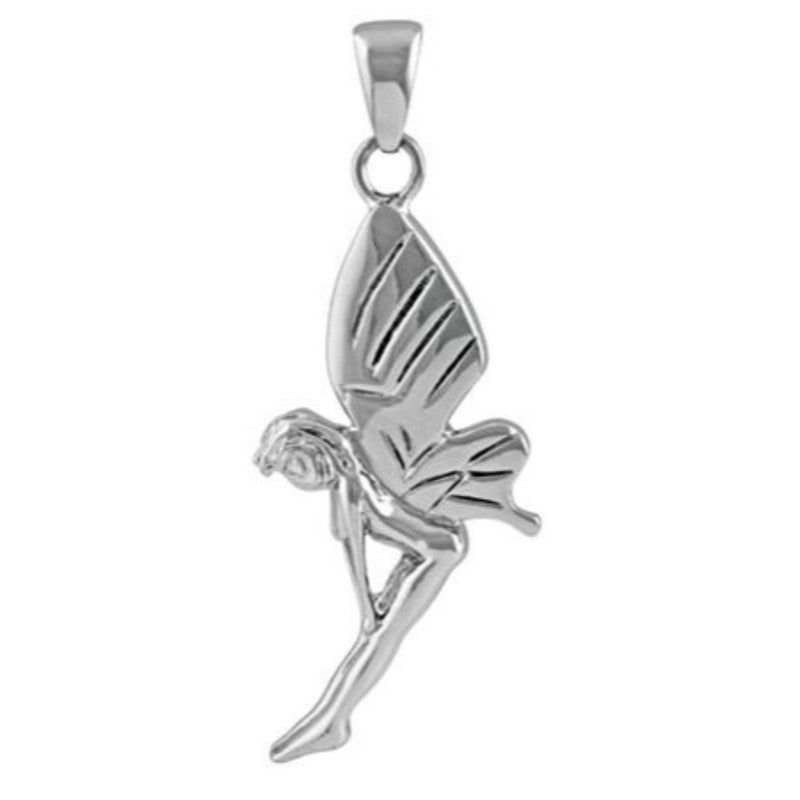 Luna Fairy Stainless Steel Pendant, SKU PG-Y2849, UPC 6016014052052