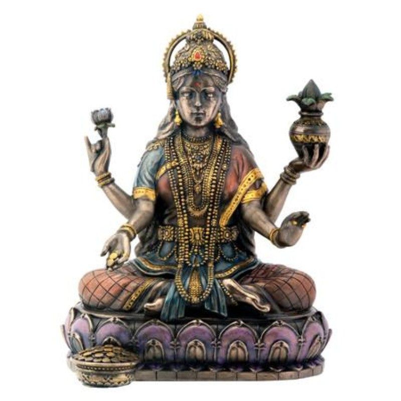 7&quot; Hindu Statue - Lakshmi, SKU PG-Y7854, UPC 700317054122