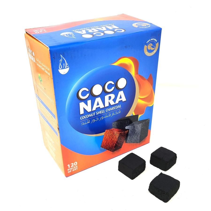 Coco Nara Coconut Shell Charcoal 100% Natural (120 Tablets), SKU B07-02-F9L, UPC 700317415282