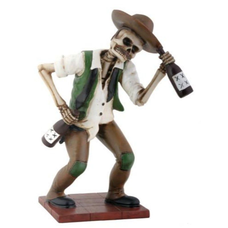 6&quot; Day of the Dead Statue - El Boracho, SKU PG-Y8226, UPC 700317038733