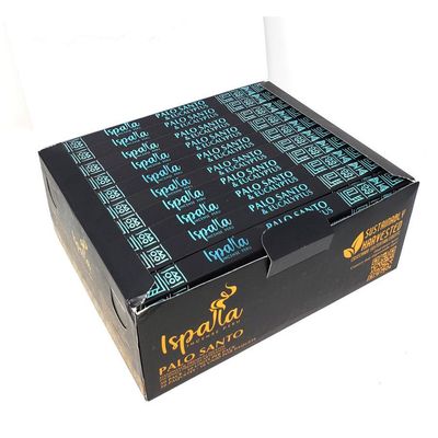 Ispalla Display - Eucalyptus &amp; Palo Santo Incense Sticks (50 Packs of 10 Incense), SKU D01-IPS-EUPa…