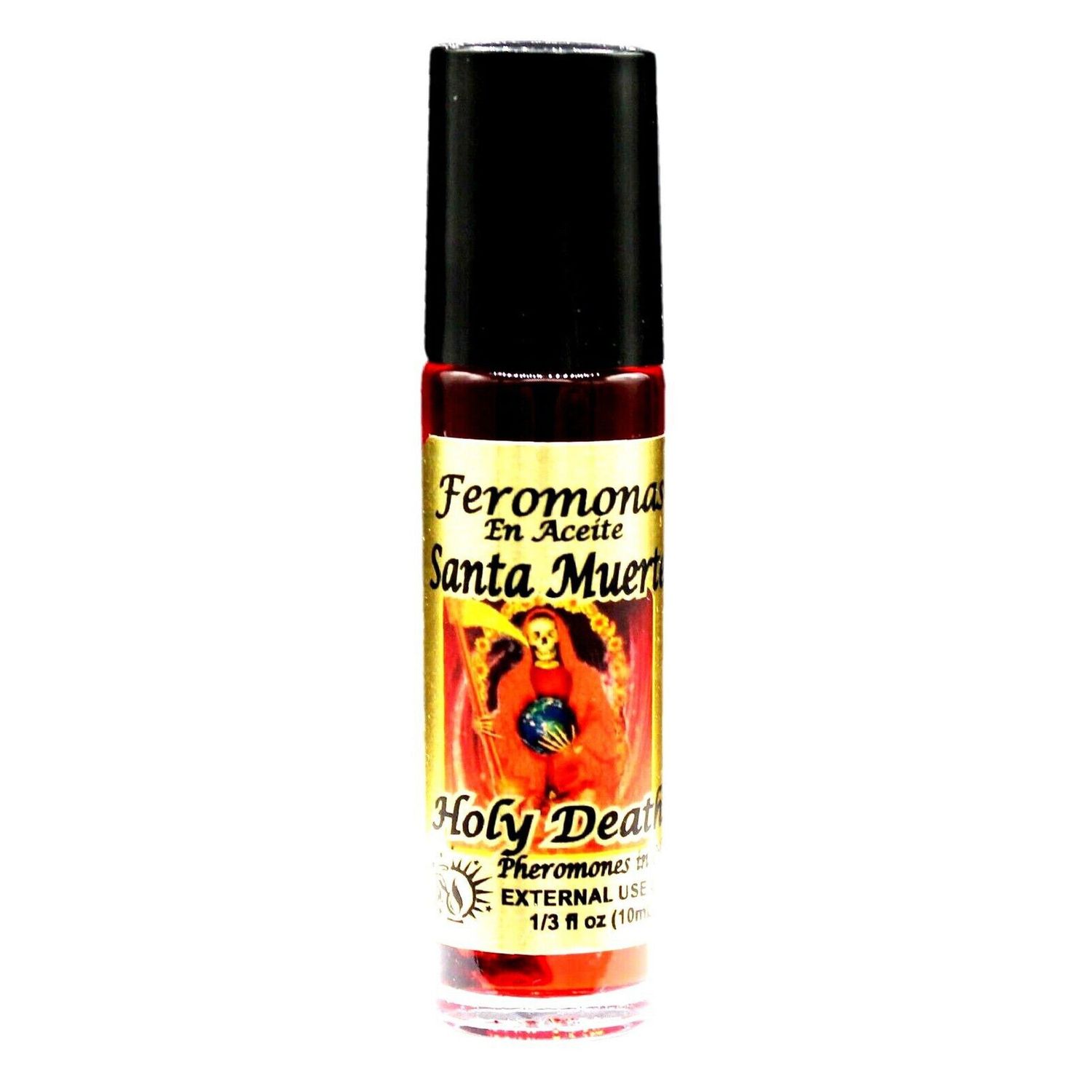 1/3 oz Roll On Pheromones - Holy Death (Sta Muerte), SKU RM-1190357, UPC 6016200962905