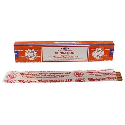 Sensation Satya Incense Sticks 15 gram, SKU SNSS15, UPC 6016214572572