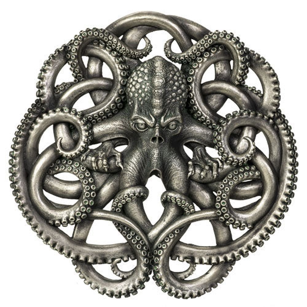 12&quot; Kraken Wall Plaque, SKU PG-14544, UPC 700317294054