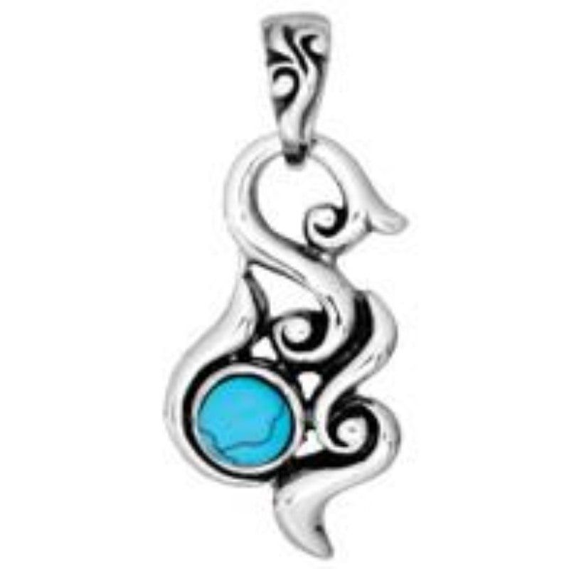 Tahitian Surf Stainless Steel Pendant, SKU PG-Y2747, UPC 6016031119127