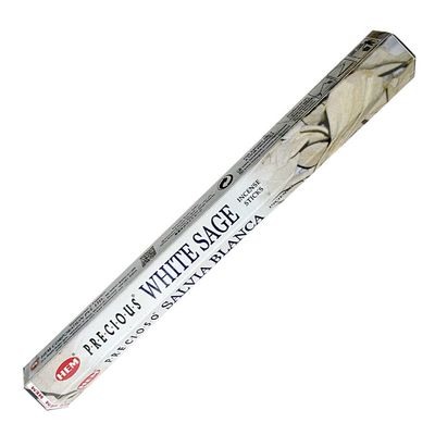 White Sage HEM Incense Stick 20 Pack, SKU WS20, UPC 6016202991934