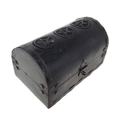 7.5&quot; Three Pentagram Round-Top Box, SKU MW04, UPC 6016224933974