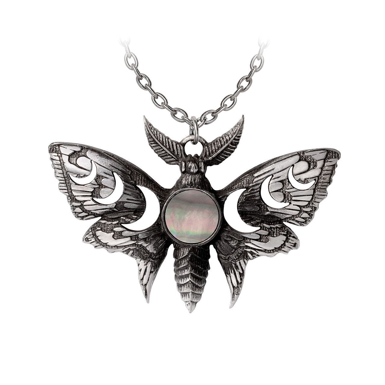 Lunar Moth Neckwear Necklace, SKU AL-P974, UPC 700317393436