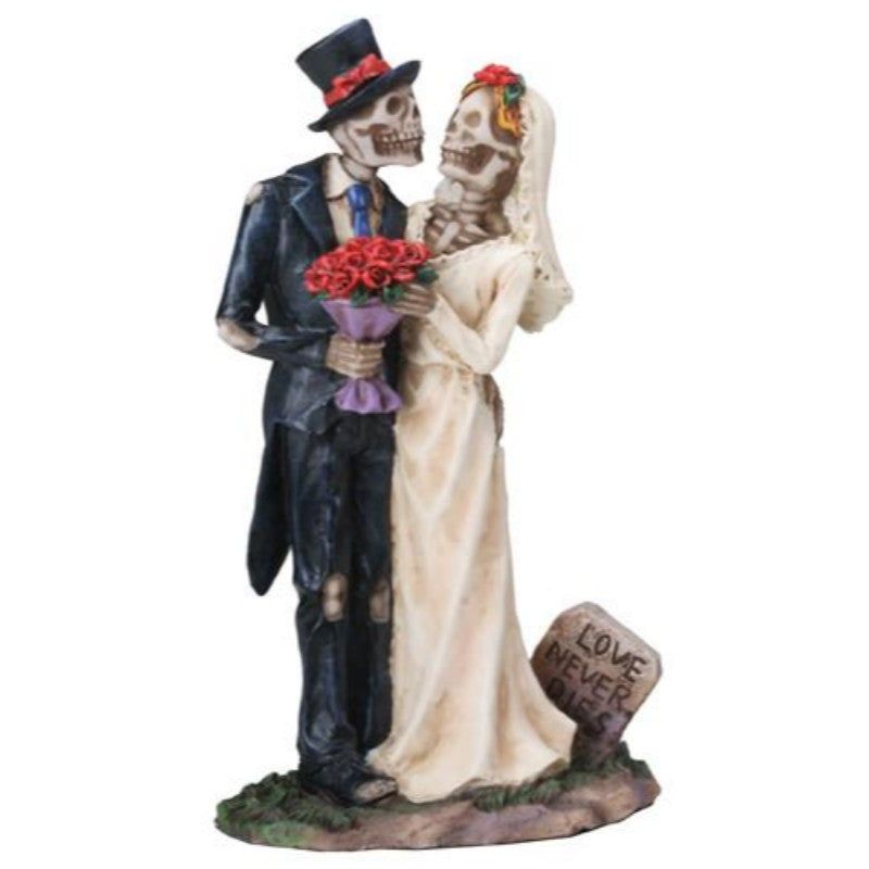 6.75&quot; Skeleton Statue - Bride and Groom, SKU PG-Y7948, UPC 700317052562