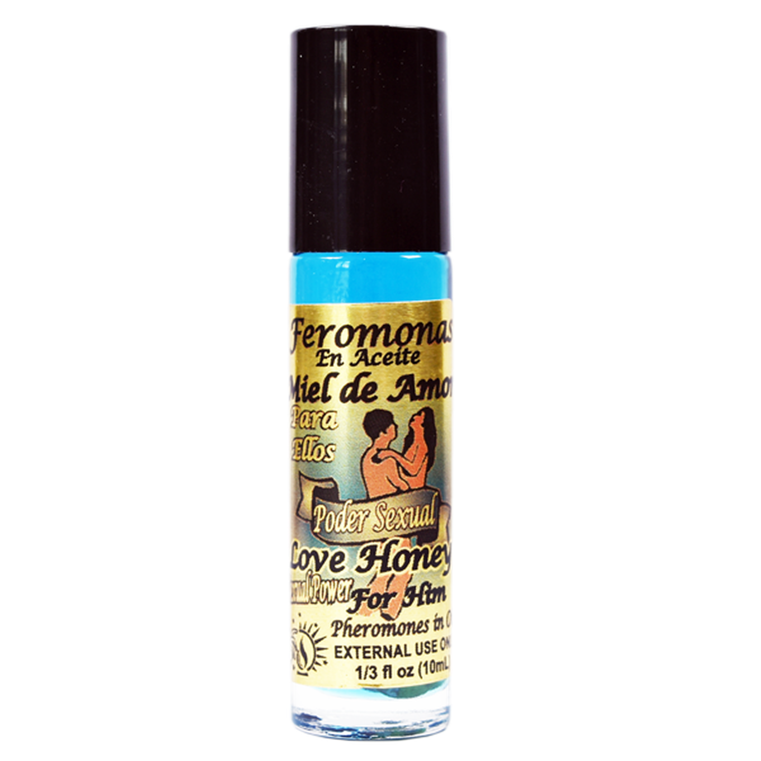 1/3 oz Roll On Pheromones - Love Honey For Him (Miel De Amor Para Ellos), SKU RM-1190630, UPC 60162…
