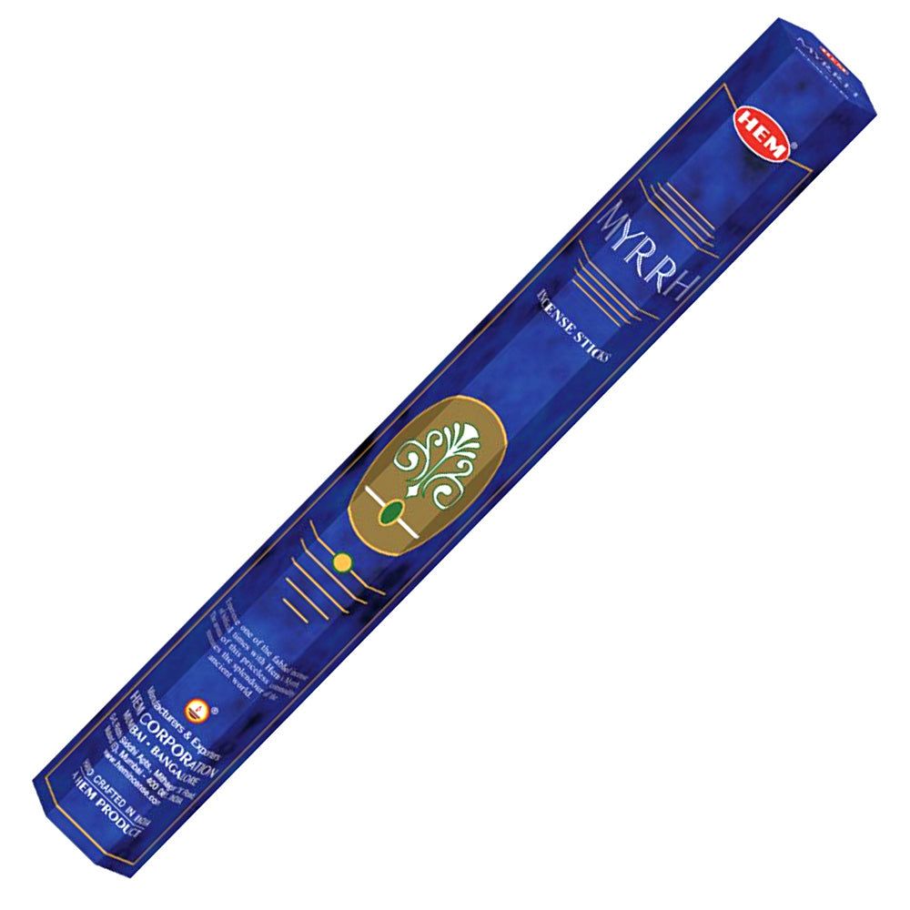 Myrrh HEM Incense Stick 20 Pack, SKU MY20, UPC 6016216222239