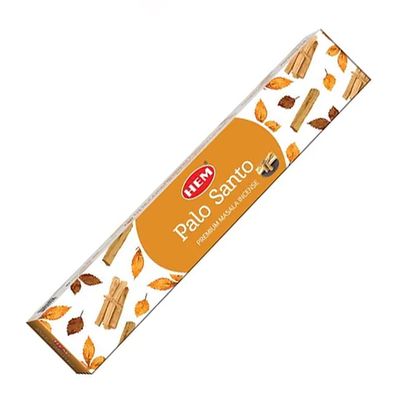 Premium Masala HEM Incense Sticks 15 grams - Palo Santo, SKU C08-03-HEM15-15, UPC 700317375555