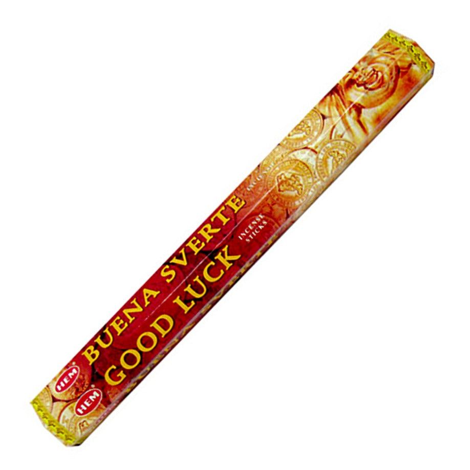 Good Luck HEM Incense Stick 20 Pack, SKU GL20, UPC 6016223557553