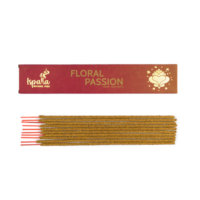 Ispalla - Floral Passion (Palo Santo &amp; Wild Floral Herbs) Incense Sticks (10 Pack), SKU C07-03-IPS-…