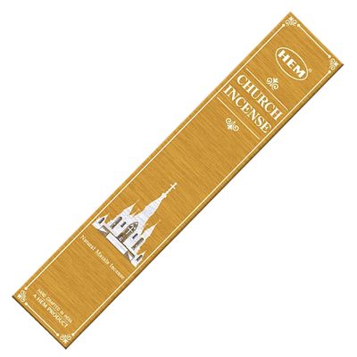 Premium Masala HEM Incense Sticks 15 grams - Church, SKU C08-03-HEM15-09, UPC 700317375463