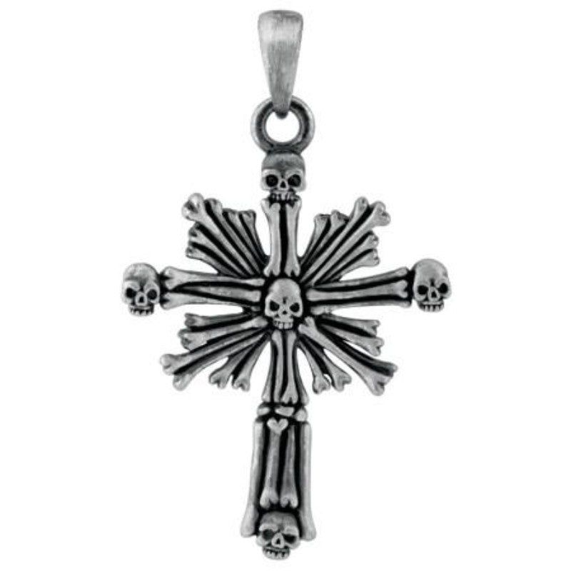 Skull Cross Pendant, SKU PG-Y2828, UPC 6016005839839