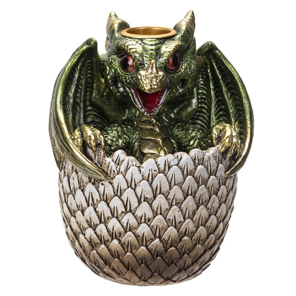 4.3&quot; Dragon Egg Backflow Incense Burner, SKU PG-14323, UPC 700317049944