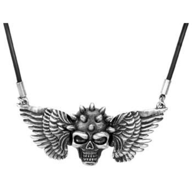 Skull Wings Necklace, SKU PG-Y2560, UPC 6016000636693
