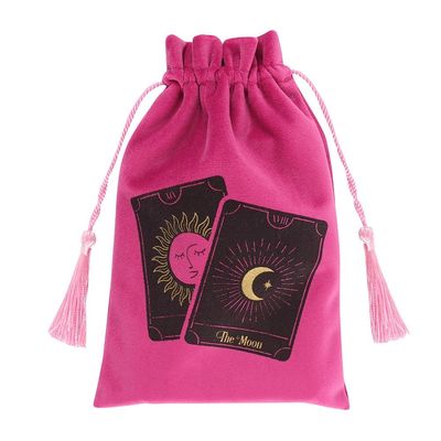 5&quot; Tarot Cards Drawstring Tarot Card Pouch, SKU PG-14184, UPC 6016037569582