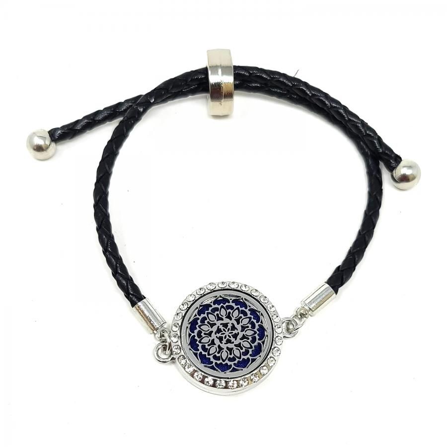 Aromatherapy Diffuser Bracelet - Mandala, SKU Q00-ARB-12, UPC 700317383543