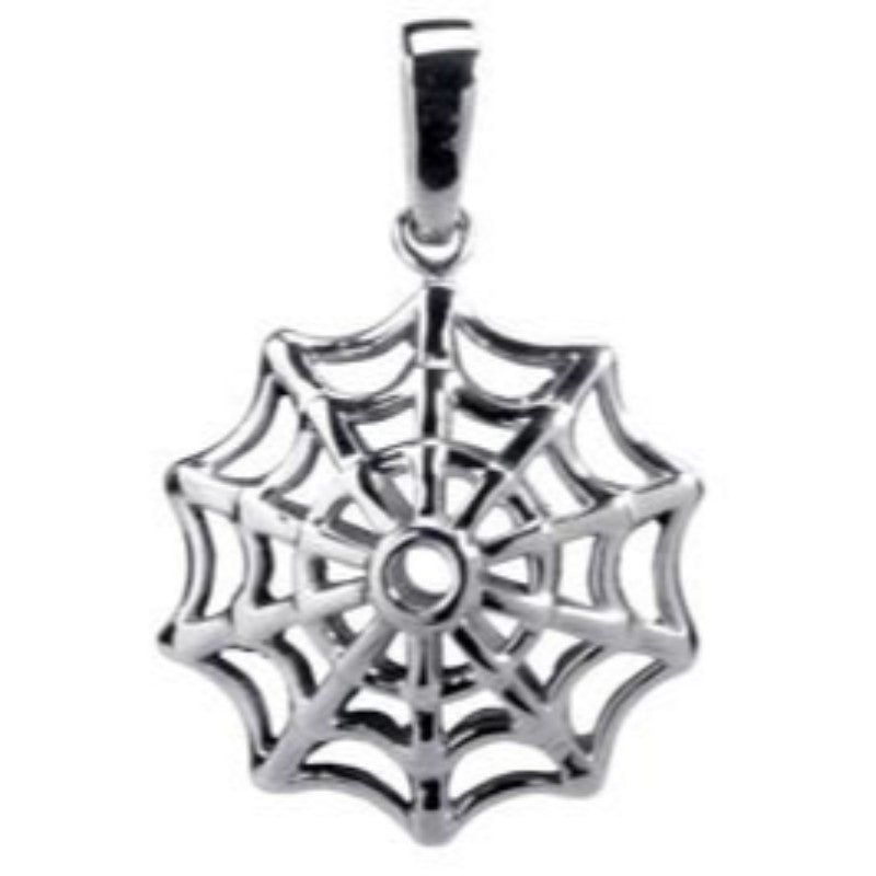 3D Web Stainless Steel Pendant, SKU PG-Y2702, UPC 6016007073095