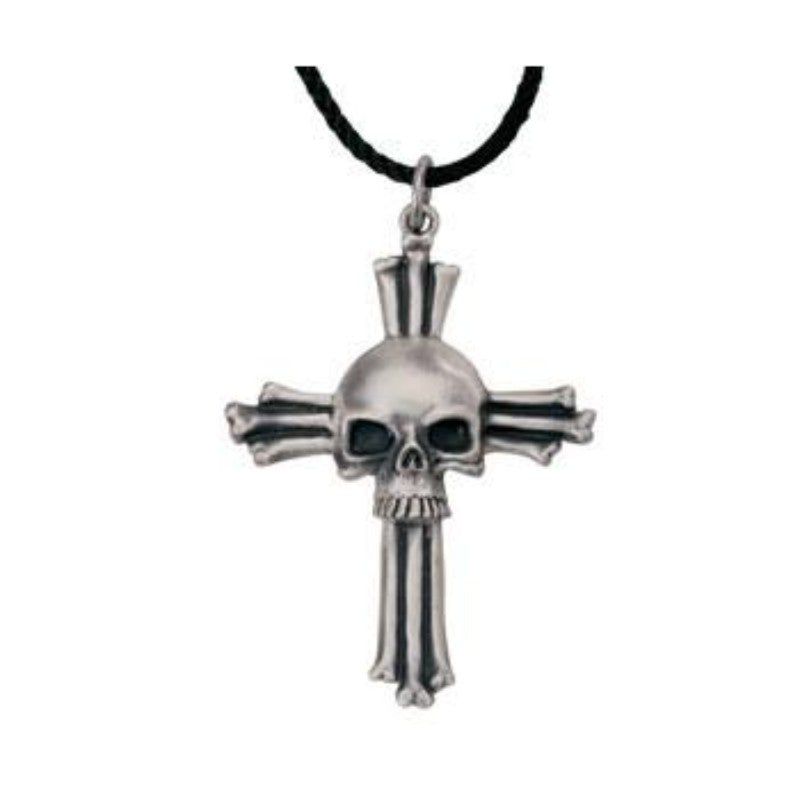 Skeleton Crucifix Pendant, SKU PG-Y2332, UPC 6016013267297