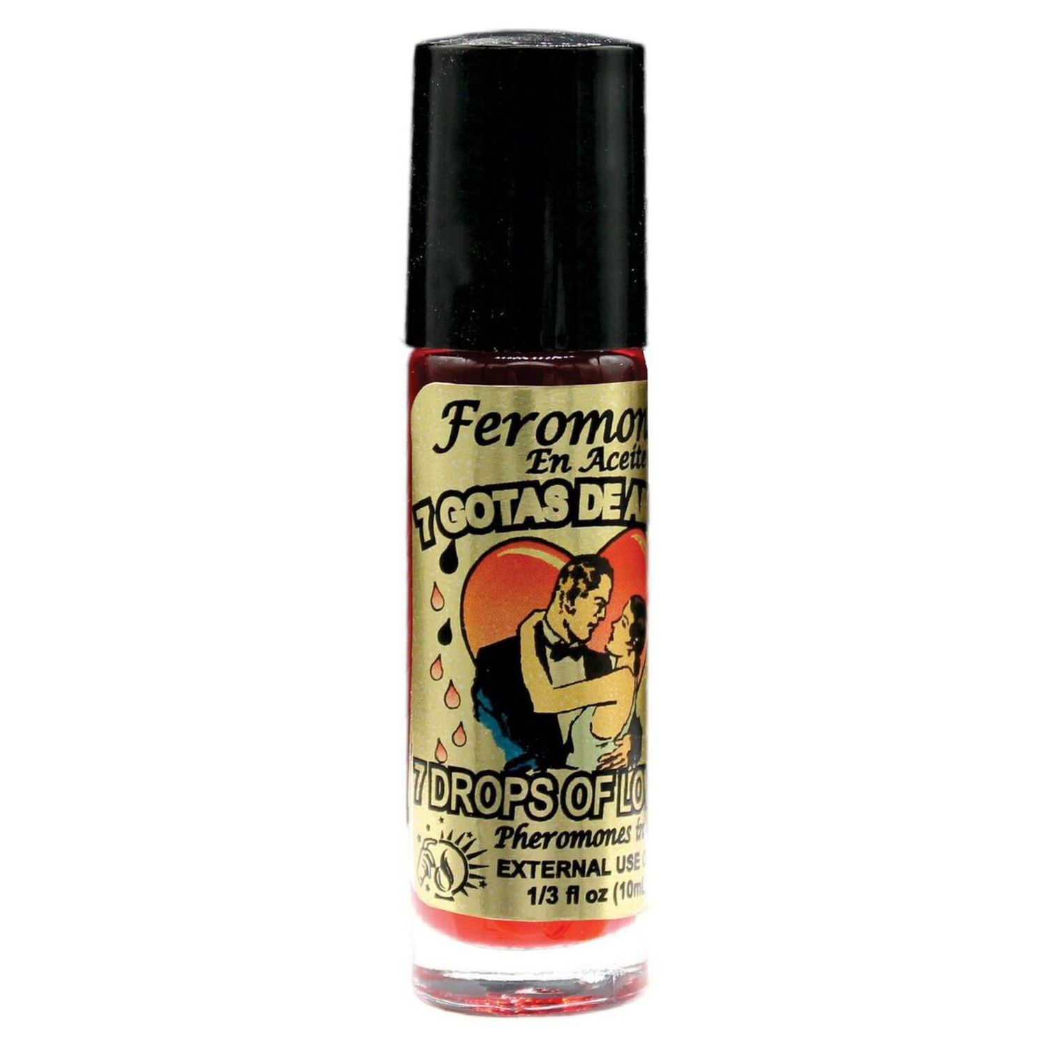 1/3 oz Roll On Pheromones - 7 Drops of Love, SKU RM-1190862, UPC 6016215591510