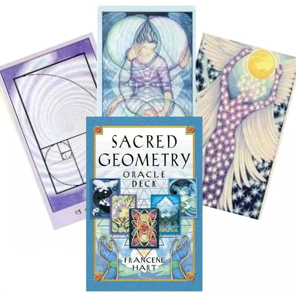 Sacred Geometry Oracle Deck by Francene Hart, SKU SS-34, UPC 700317054290