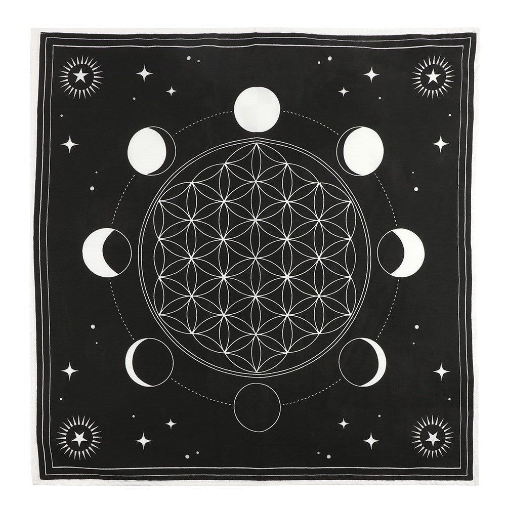 27.5&quot; Altar Cloth - Moon Phase, SKU PG-14088, UPC 700317058878