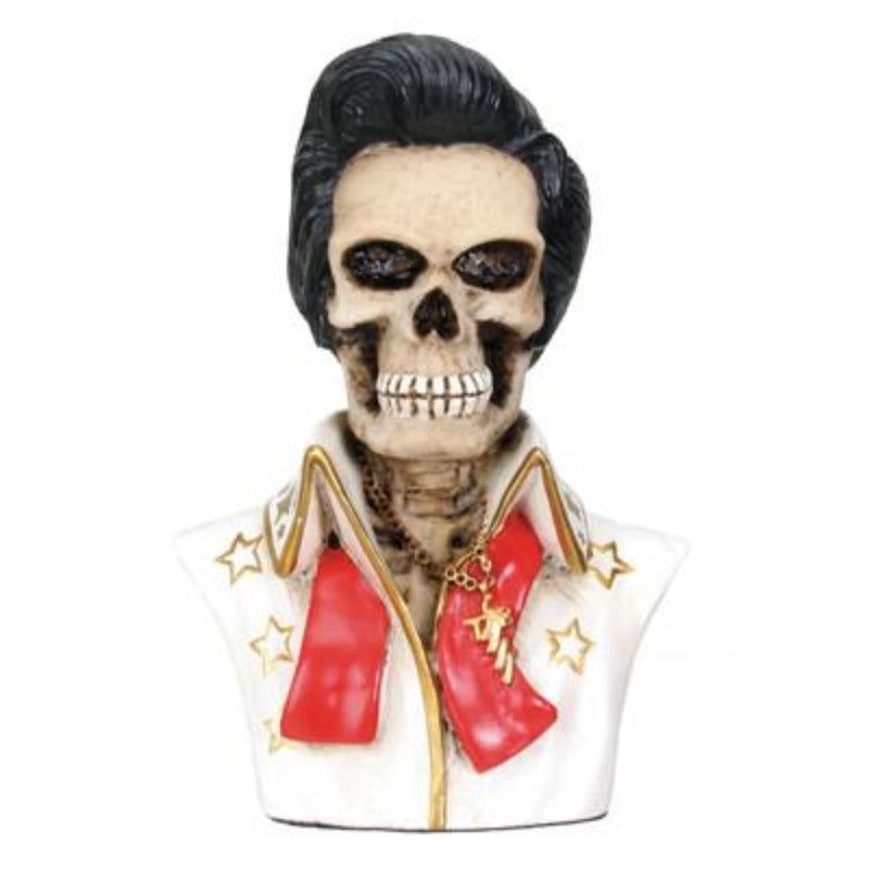 4.25&quot; Skeleton Statue - Elvis, SKU PG-Y7522, UPC 700317052524