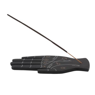 7.5&quot; Palmistry Hand Incense Burner, SKU PG-14188, UPC 726549141881