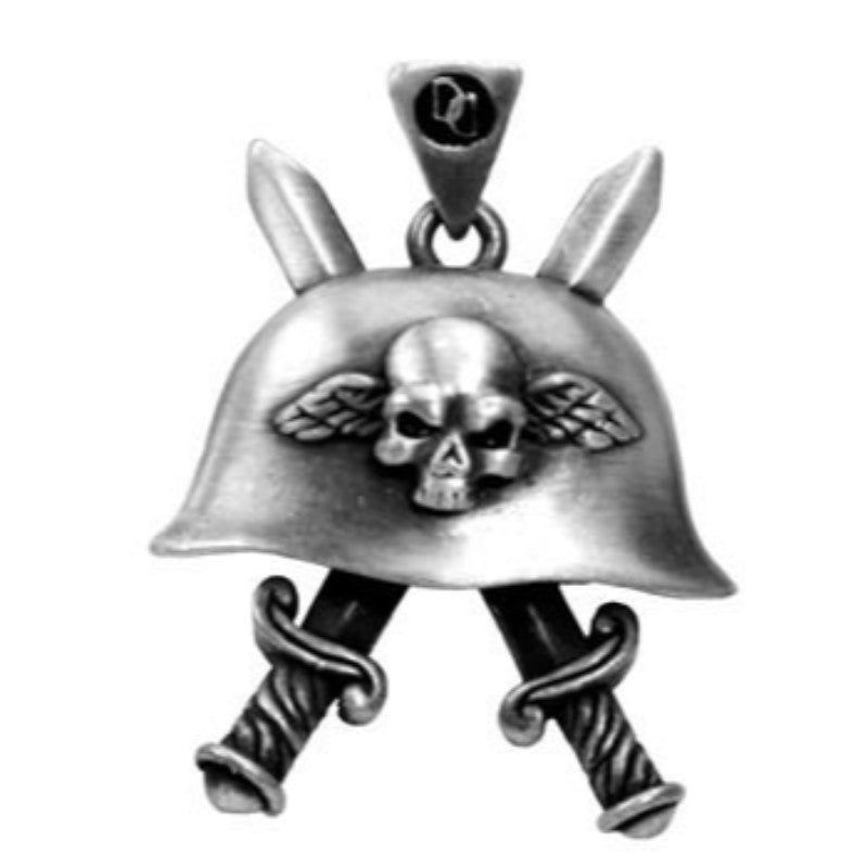 Double Dagger Helmet Pendant, SKU PG-Y2720, UPC 6016009099093