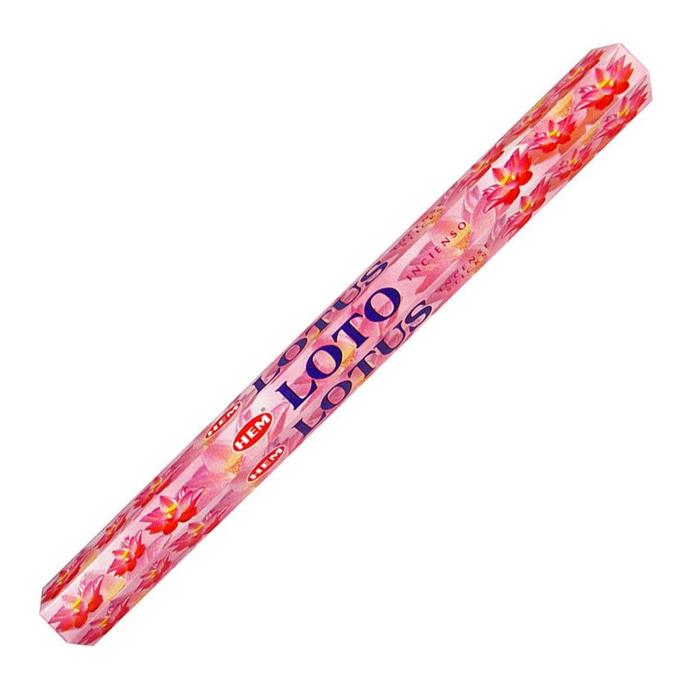 Lotus HEM Incense Stick 20 Pack, SKU LT20, UPC 700317035640