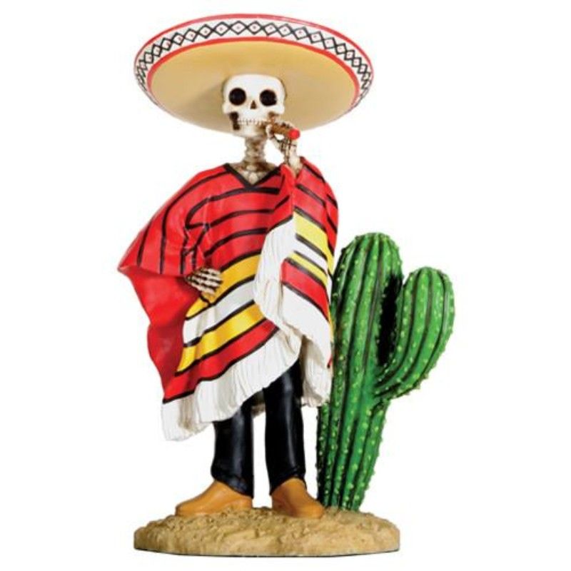 5.75&quot; Day of the Dead Statue - Bandito, SKU PG-Y7679, UPC 700317038474