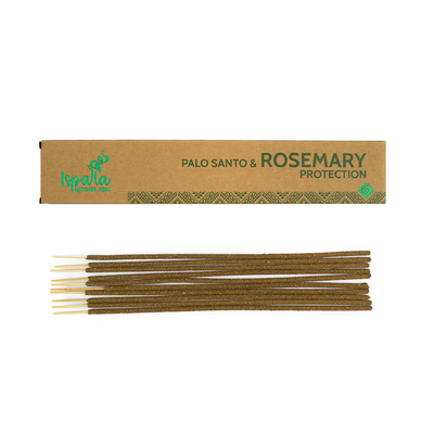 Ispalla - Protection (Palo Santo &amp; Rosemary) Incense Sticks (10 Pack), SKU C07-03-IPS-PRMDZ-1, UPC …