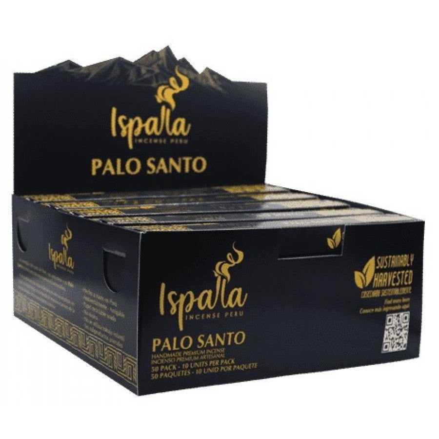 Ispalla Display - Palo Santo Incense Sticks (50 Packs of 10 Incense), SKU D01-IPS-Palo, UPC 7003173…